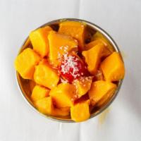Mango Kulfi · Indian-style mango ice cream.