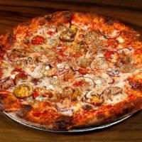 Joe Cool · calabrese sausage, cherry peppers, red onion