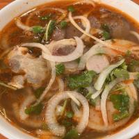 18. Vegetarian Spicy Hue Noodle Soup / Bún Huế Chay · Vegetarian. Spicy.