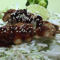 yakitori · Chicken skewers w/ Teriyaki sauce (2pc)
