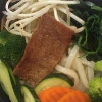 Vegetable Udon · Assorted veggies and vegetarian broth