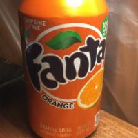 Fanta orange/Sunkist · one or the other depending on availability