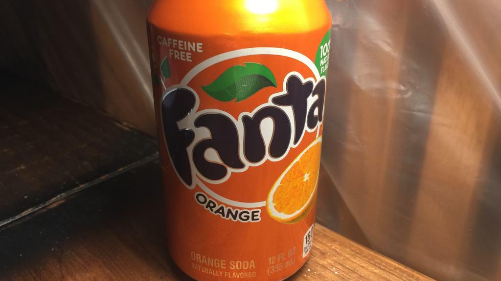 Fanta orange/Sunkist · one or the other depending on availability
