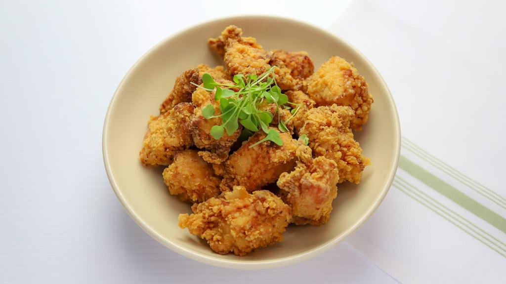 Popcorn Chicken · Our chicken is : All natural, never frozen, locally sourced, raised free range, non-GMO, air-chilled, and vegetarian fed. Oh and did we mention super tasty?