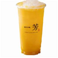 Mango Sago / 芒果西米露 · Mango juice from Taiwan's Aiwen mango, well-known for its pronounced sweet fragrance and fla...