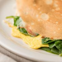 Cheese, Spinach & Egg · 
