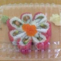 Cherry Blossom Roll · Salmon, avocado, tuna, and tobiko.