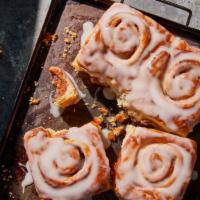 Vanilla Cinnamon Roll 4-Pack · 610 Cal. A four pack of freshly baked Vanilla Cinnamon Rolls. Allergens: Contains Wheat, Mil...