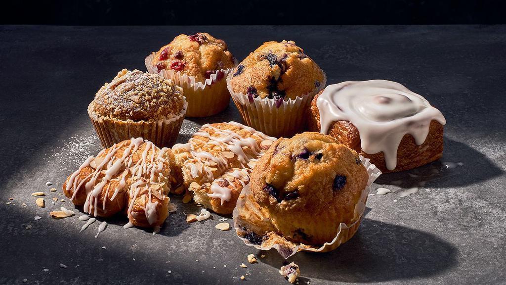 Fresh Baked Goods Feast · Six freshly baked pastries perfect for a group.