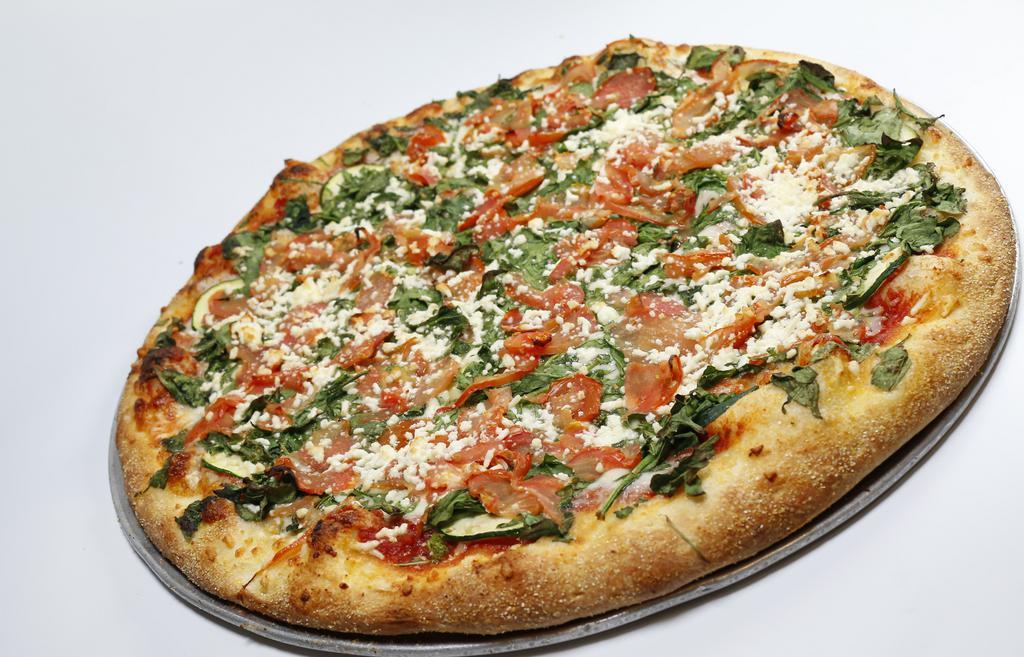 Greek (Veggie) Pizza (12