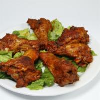 Hot Wings (Family) · Small is 6 pieces, large is 12 pieces, family is 25 pieces.