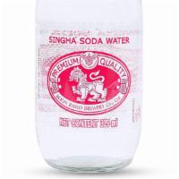 Sparkling Water Singha · Singha Soda Water is produced from artesian well water, “singha soda water” has been carbona...