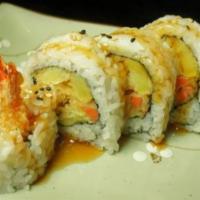 Tempura Roll · Deep fried shrimp, vegetable tempura.