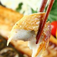 Saba Shiyoyaki · Grilled mackerel.