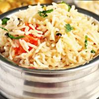 Plain Biryani · Plain biryani(Kuska Rice) cooked in onion-tomato base (without any vegetables or meat) and f...