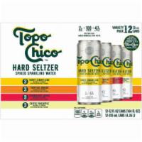 Topo Chico Hard Seltzer Variety pack Can (12 oz x 12 ct) · 