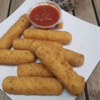 Fried Cheese Sticks (6 Pieces) · Mozzarella sticks, breaded and deep fried.  Goes great with Marinara Sauce.