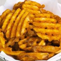 Waffle Fries · Criss-cut fries