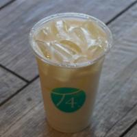 Jasmine Milk Tea · It is a green tea based drink with lighter creamer and caffeine.