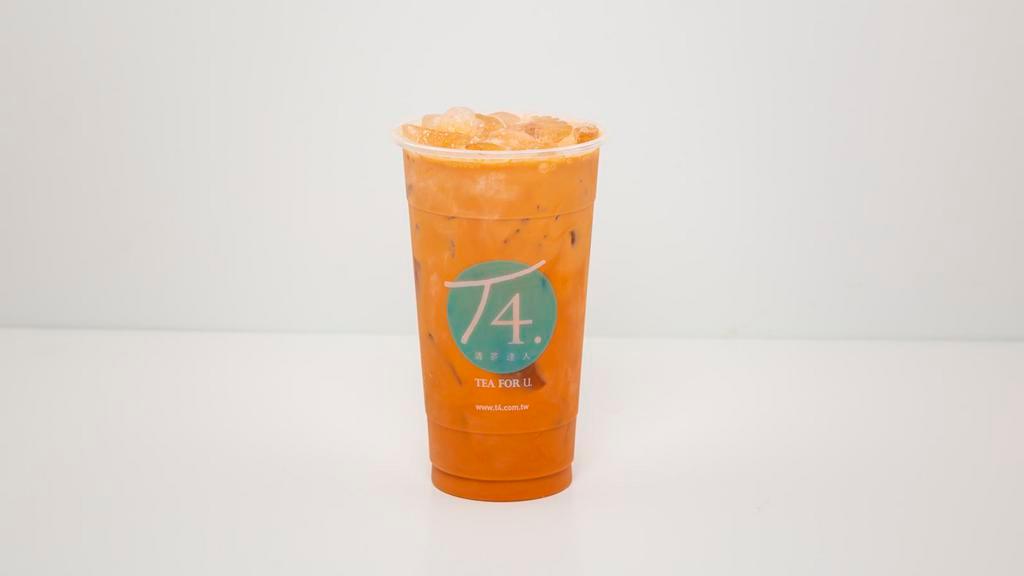 Passion Fruit Royal Tea · Royal tea base with passion fruit syrup, and fructose. goes well with most toppings.