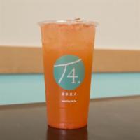 Grapefruit Royal Tea · A Grapefruit flavored tea with a sour taste that'll brighten your day.