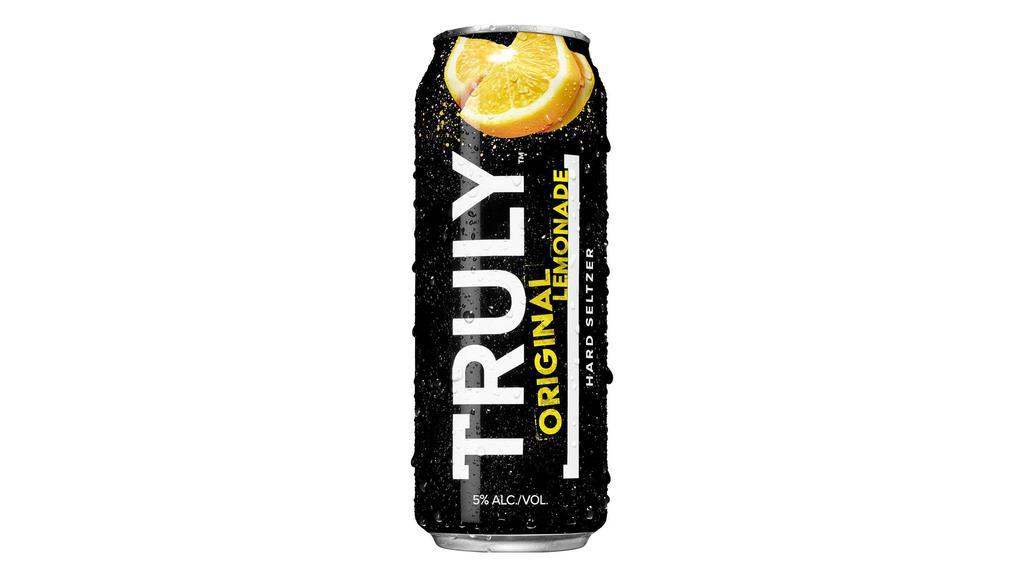 Truly Hard Seltzer Lemonade (24 Oz) via Low's Liquors