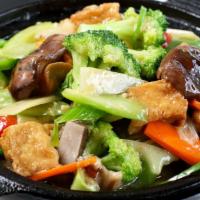 Clay Pot · Choice of vegetarian clay pot, clay pot chicken with mushrooms or house special clay pot wit...
