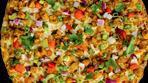 Curry Chicken-Small · Organic Spicy Curry Sauce, Mozzarella Cheese, Bell Peppers, Red Onions, Diced Tomatoes,Curry...