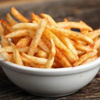 Ghost Fries · Golden fries with spicy ghost pepper seasoning