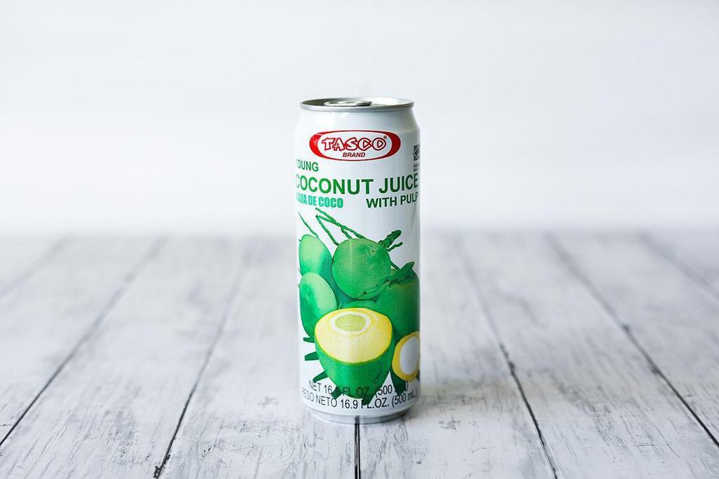 Coconut Juice · Brand may vary.