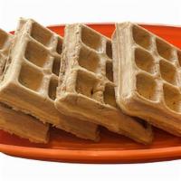 Protein Waffles · Choose your quantity and add your toppings.