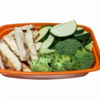 Chicken Breast Meal / Double Veggies · Pick a Flavor of Chicken Breast, Protein Amount, & 2 Cups of Veggies. Add Extras or Side Sau...