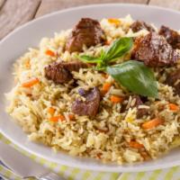 Lamb Fried Rice · Roasted lamb and rice stir-fried with spices.