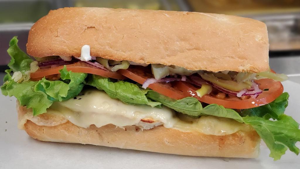 Firecracker Chicken · Roasted chicken mayo & chipotle sauce pepper jack cheese lettuce tomato & onions on your choice of bread