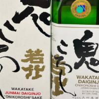 Wakatake”Onikoroshi” Junmai Daiginjo Sake (720ml) · Super Premium Pure Rice Sake
Flavorful type. This beautiful sake is round and alluring, with...