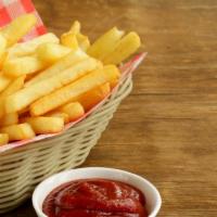 French Fries  · Fresh potatoes thins deep fried.