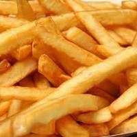 Fries · Crinkle cut fries.