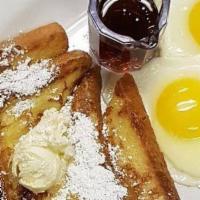 French Toast & Eggs · 