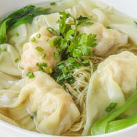 12. Wonton Noodle Soup · Top menu items. Homemade wonton packed with savory ground pork and shrimp, contained fresh g...