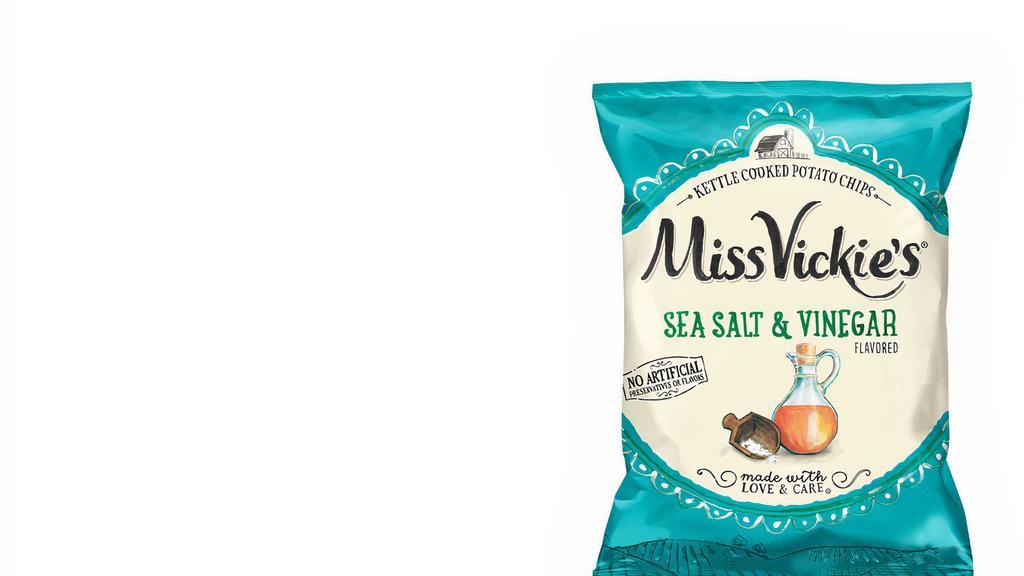 Miss Vickie'S® Salt & Vinegar (200 Cals) · Tangy vinegar seasoning with sea salt—this is a farm-inspired take on a classic.