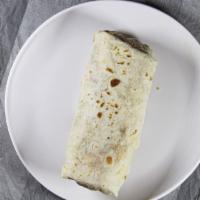 Chicken Fajita Super Burrito · A large burrito filled with chicken fajita, rice & beans. topped with ranchero sauce & chees...