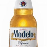 MODELO · Mexico- American-Style Lager- 4.4% ABV. A rich, full-flavored Pilsner-style lager delivering...
