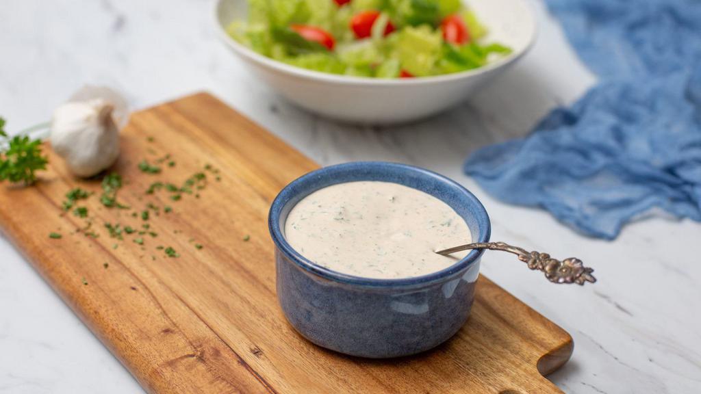 Ranch · Housemade creamy ranch with our signature seasonings.