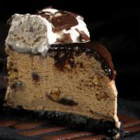 Sky-High Mud Pie · Fudge-swirled mocha almond ice cream in a chocolate cookie crumb crust.. Contains nuts.
