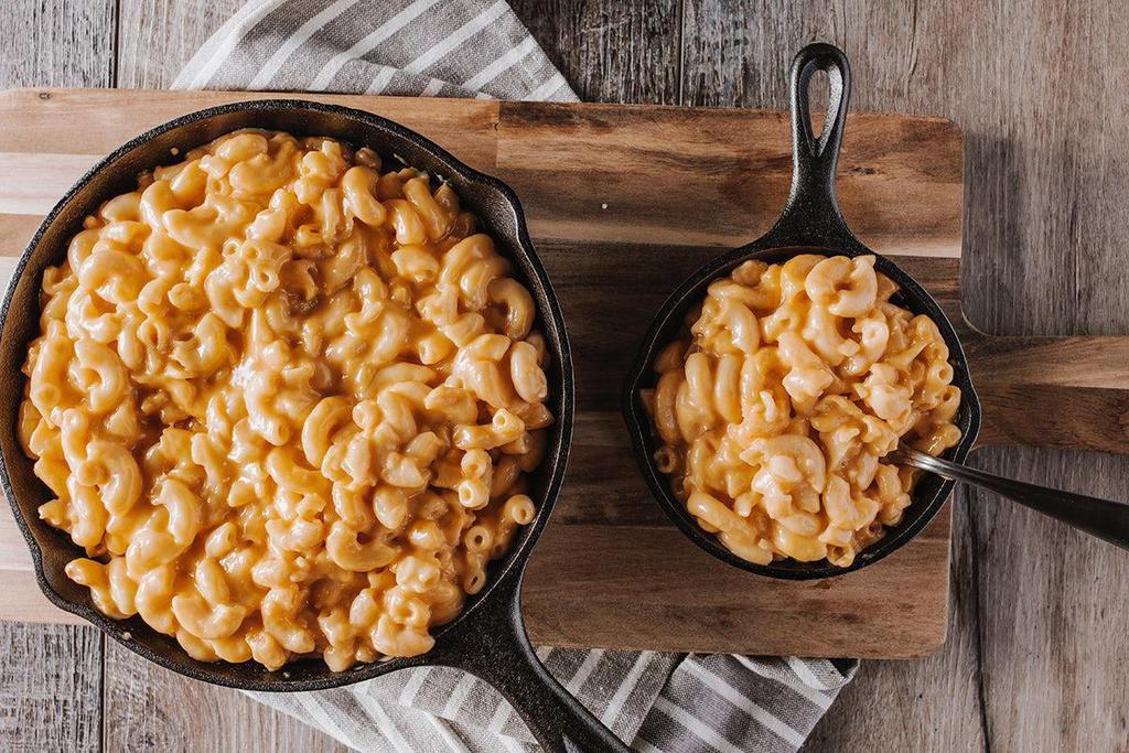 Smokey Pepper Mac & Cheese · Rolling with deep notes and tasty vibes. Serves 8.