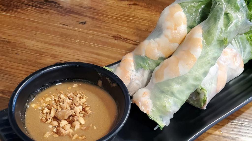 A2. Spring Rolls (4) · Gỏi Cuốn 
Add your choice of protein