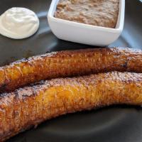 Plantano Solo · Naturally sweet plantain that is deep-fried.