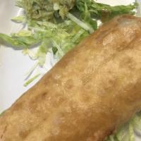 Chimichanga · Golden-fried burrito, filled with your choice of meat, refried beans, and rice. Drizzled wit...