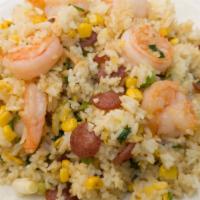 Lop Chong Fried Rice · Chinese sausage fried rice.