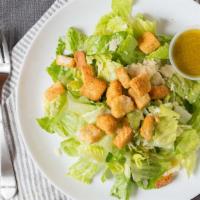 Caesar Salad · Organic romaine lettuce, house-made Caesar dressing.